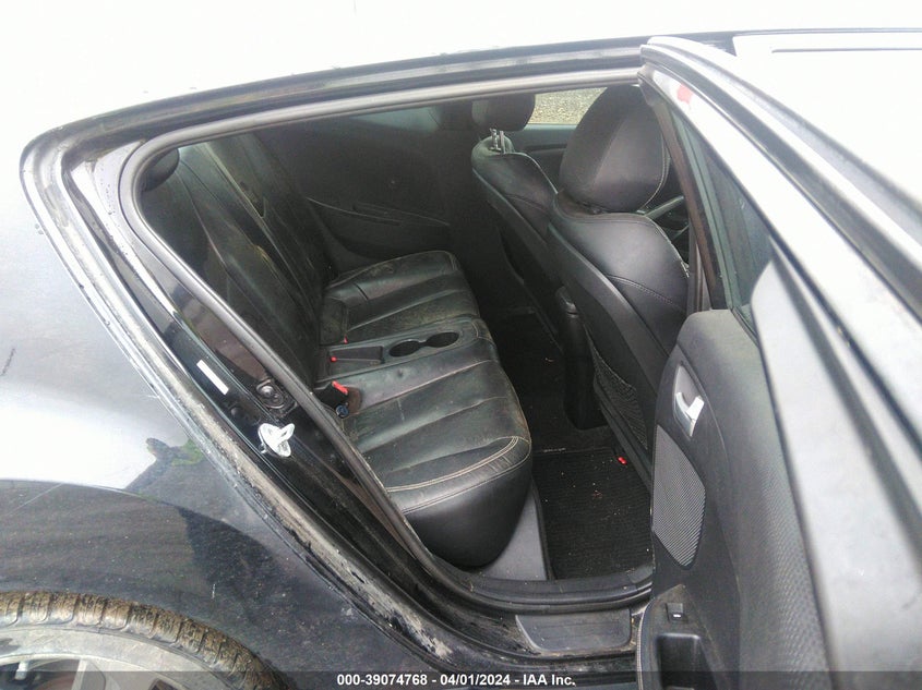 2013 HYUNDAI VELOSTER TURBO W/BLACK - KMHTC6AE2DU149750