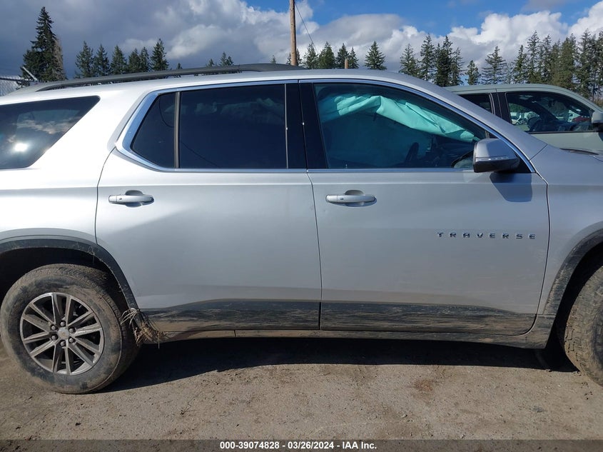 2022 CHEVROLET TRAVERSE FWD LT LEATHER - 1GNERHKW3NJ111646