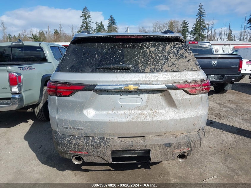 2022 CHEVROLET TRAVERSE FWD LT LEATHER - 1GNERHKW3NJ111646