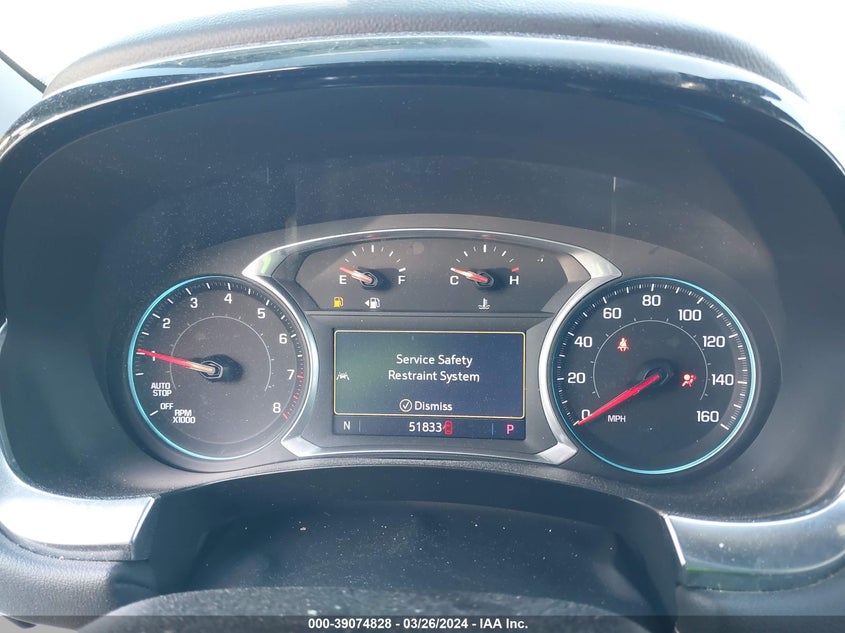 2022 CHEVROLET TRAVERSE FWD LT LEATHER - 1GNERHKW3NJ111646