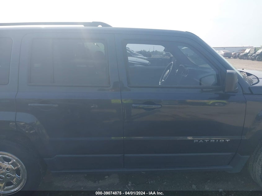2015 JEEP PATRIOT SPORT - 1C4NJPBA8FD285677