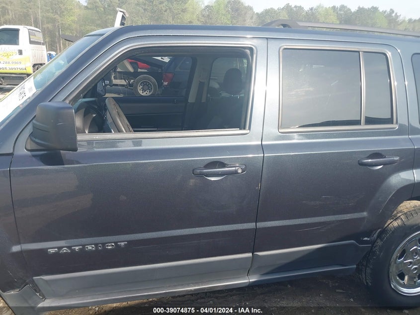 2015 JEEP PATRIOT SPORT - 1C4NJPBA8FD285677