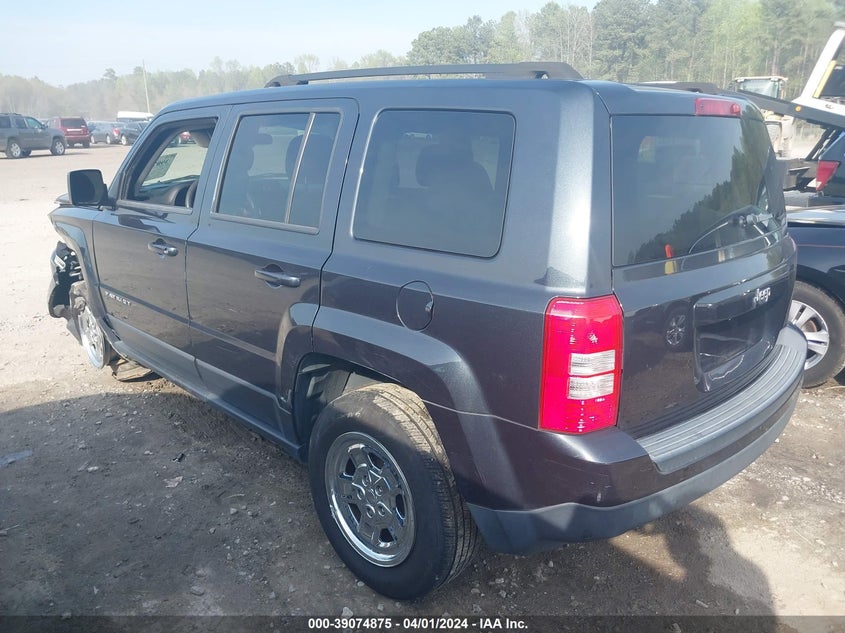 2015 JEEP PATRIOT SPORT - 1C4NJPBA8FD285677