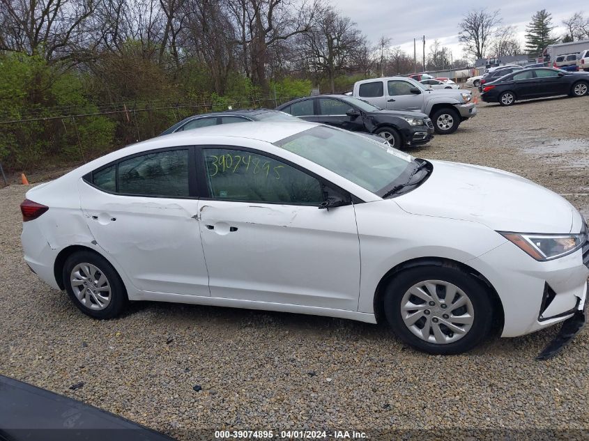 2019 Hyundai Elantra Se VIN: 5NPD74LF6KH442226 Lot: 39074895