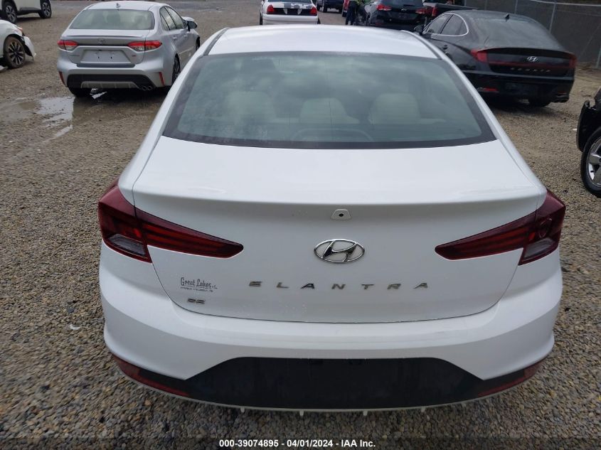 2019 Hyundai Elantra Se VIN: 5NPD74LF6KH442226 Lot: 39074895