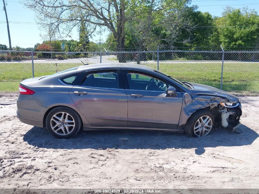 2013 Ford Fusion Se VIN: 3FA6P0H75DR174830 Lot: 39074929