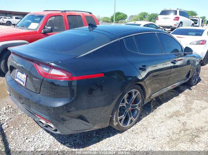 2021 Kia Stinger Gt1 VIN: KNAE45LCXM6088603 Lot: 39075120