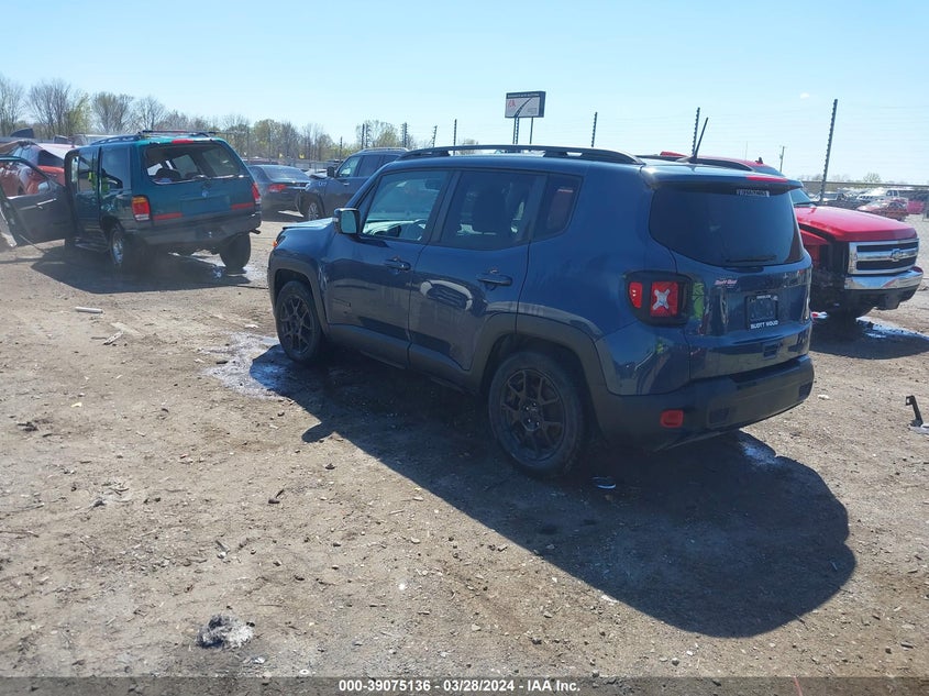 VIN ZACNJABB8LPL04731 2020 JEEP RENEGADE ALTITUDE FWD
