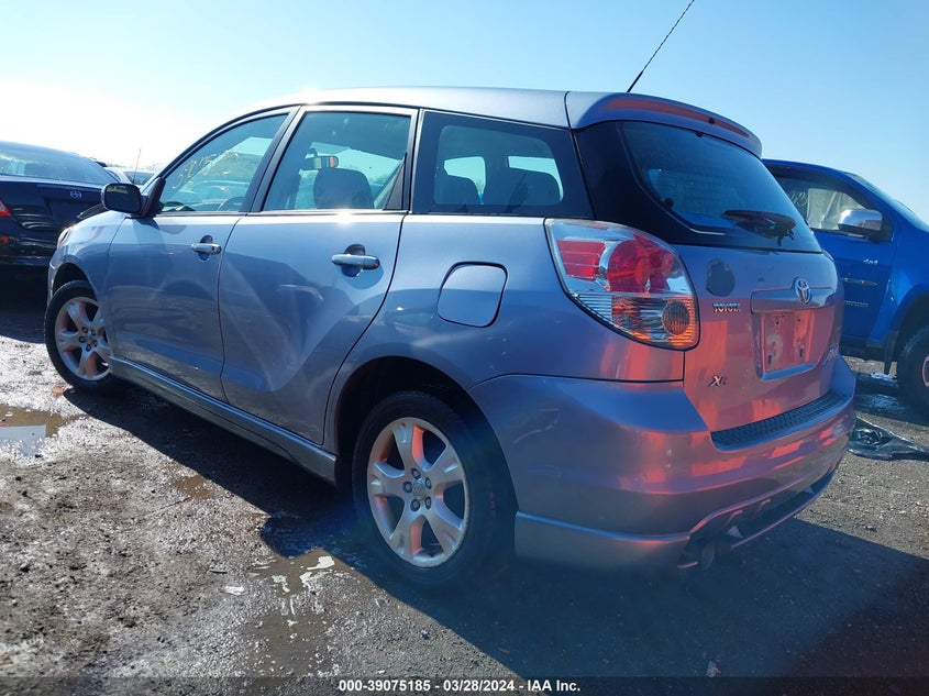 2007 Toyota Matrix Xr VIN: 2T1KR32E27C644737 Lot: 39075185