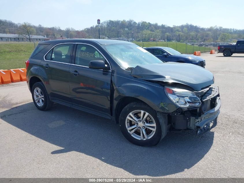 2017 CHEVROLET EQUINOX LS - 2GNALBEK2H1513145