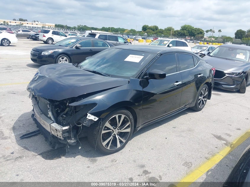 VIN 1N4AA6APXHC443174 2017 NISSAN MAXIMA 3.5 S