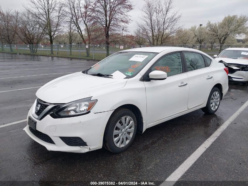 2016 Nissan Sentra Sv VIN: 3N1AB7AP3GY305269 Lot: 39075382