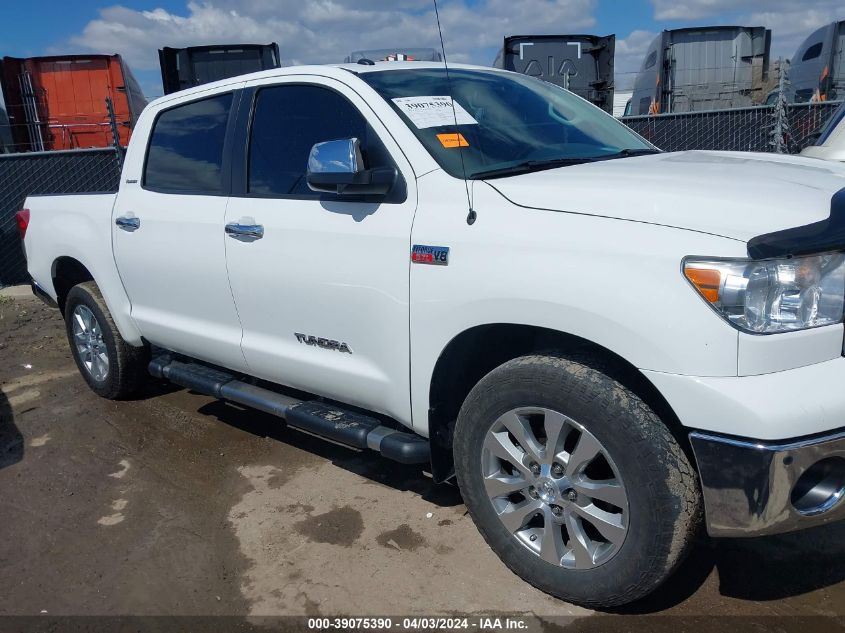 2012 Toyota Tundra Limited 5.7L V8 VIN: 5TFHW5F11CX264385 Lot: 39075390