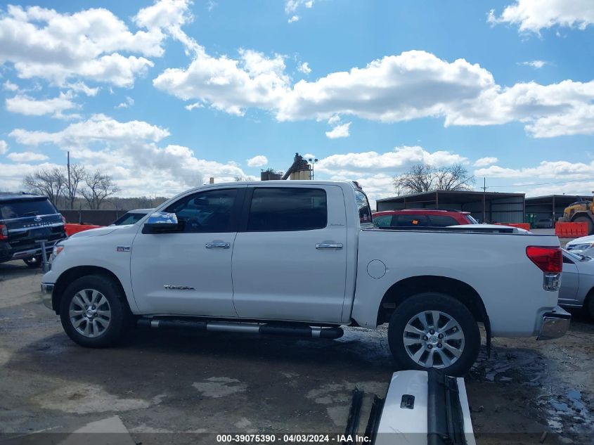 2012 Toyota Tundra Limited 5.7L V8 VIN: 5TFHW5F11CX264385 Lot: 39075390