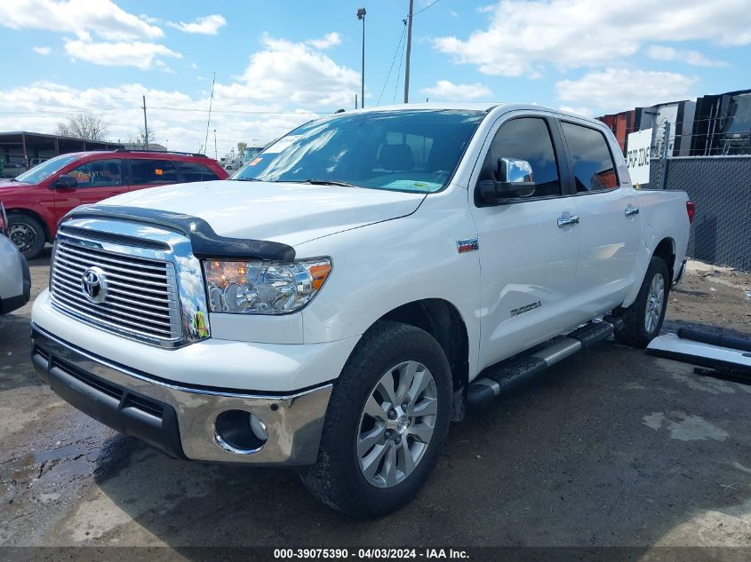 2012 Toyota Tundra Limited 5.7L V8 VIN: 5TFHW5F11CX264385 Lot: 39075390