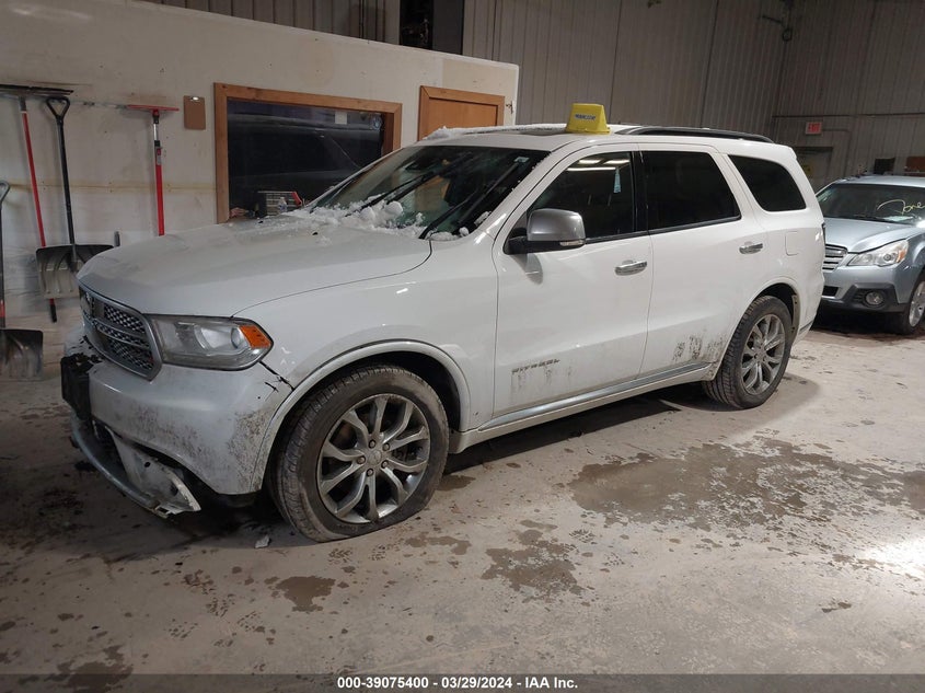 2017 DODGE DURANGO CITADEL ANODIZED PLATINUM AWD - 1C4RDJEG1HC906921