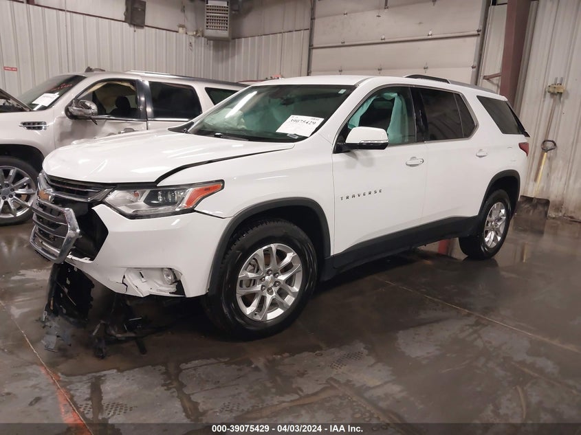 VIN 1GNEVGKW7JJ130331 2018 CHEVROLET TRAVERSE 1LT