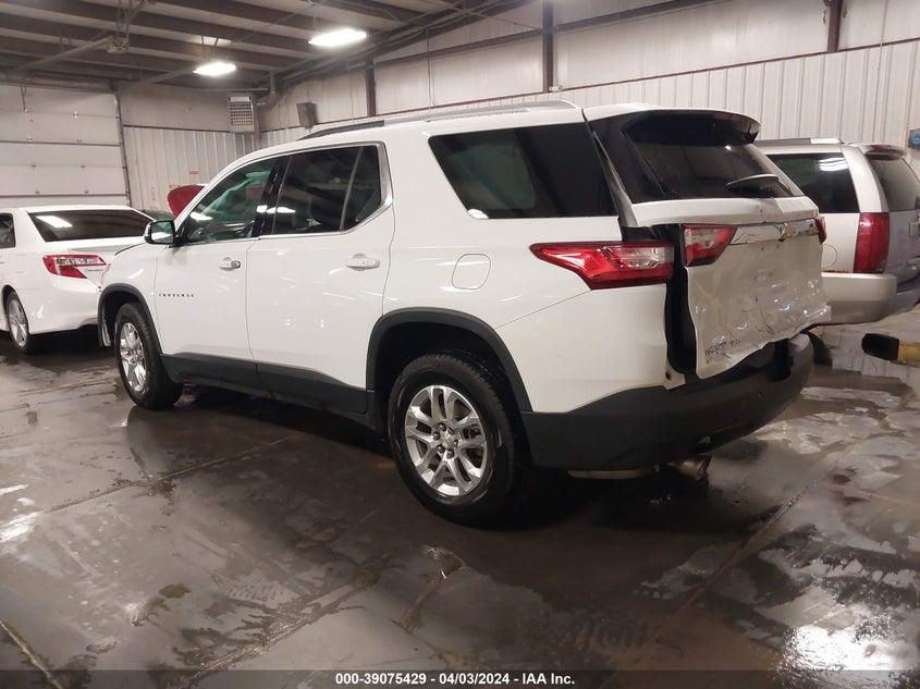 VIN 1GNEVGKW7JJ130331 2018 CHEVROLET TRAVERSE 1LT