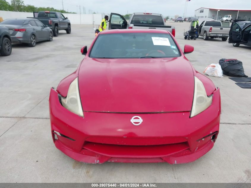 2010 Nissan 370Z VIN: JN1AZ4EH8AM504793 Lot: 39075440