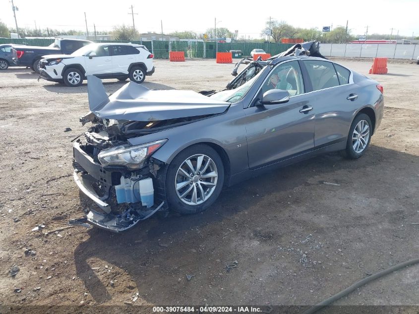 2015 Infiniti Q50 Premium VIN: JN1BV7AR8FM421646 Lot: 39075484