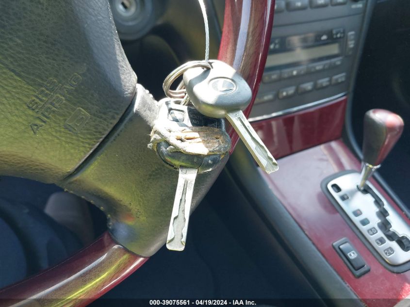 2004 Lexus Es 330 VIN: JTHBA30G645041860 Lot: 39075561