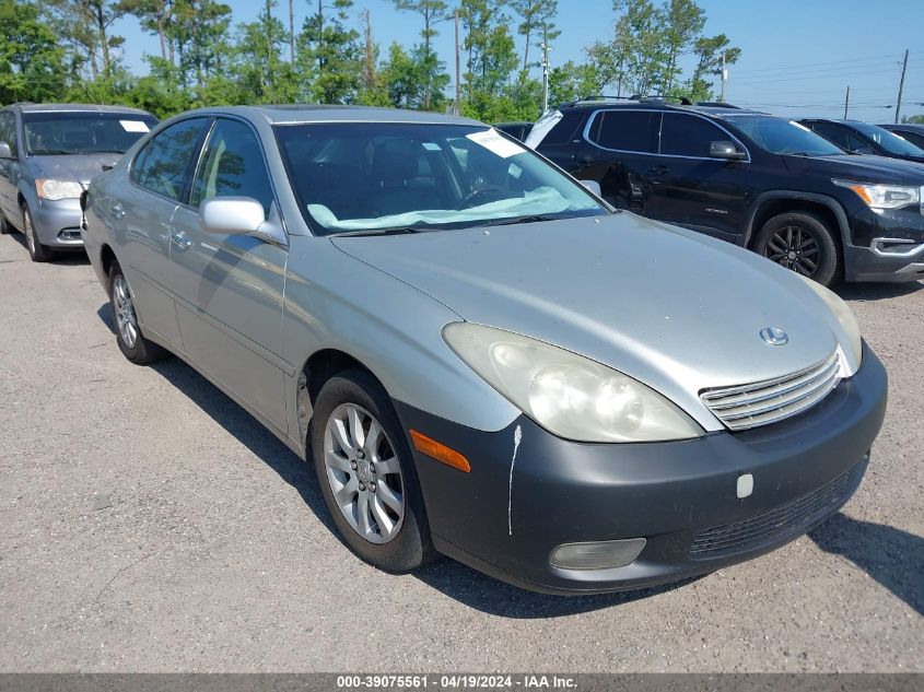 2004 Lexus Es 330 VIN: JTHBA30G645041860 Lot: 39075561