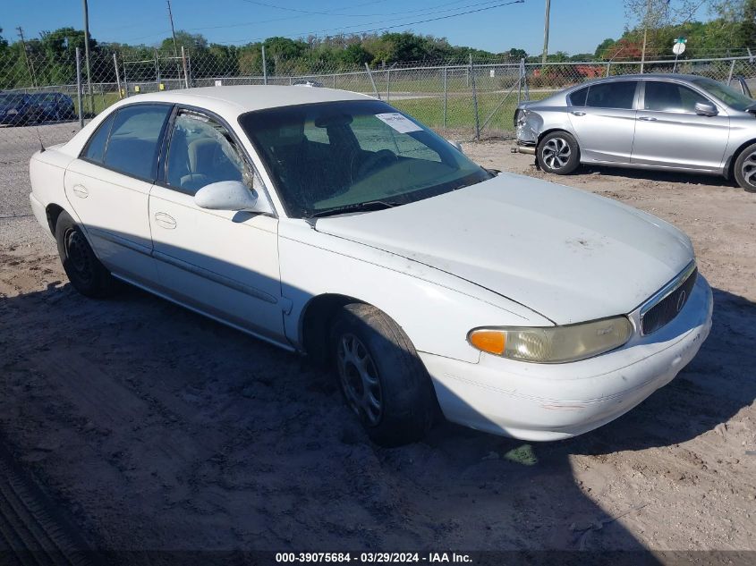 2G4WS52J341312844 | 2004 BUICK CENTURY