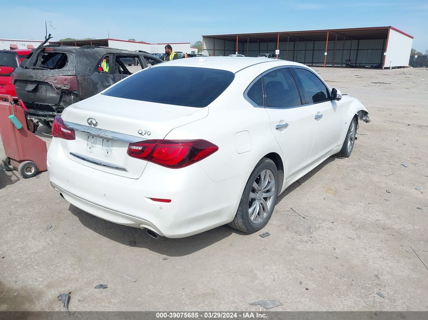 2018 Infiniti Q70 3.7 Luxe VIN: JN1BY1AP2JM180985 Lot: 39075685