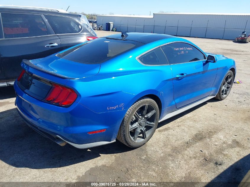 2020 Ford Mustang Ecoboost Fastback VIN: 1FA6P8TH4L5159820 Lot: 39075725