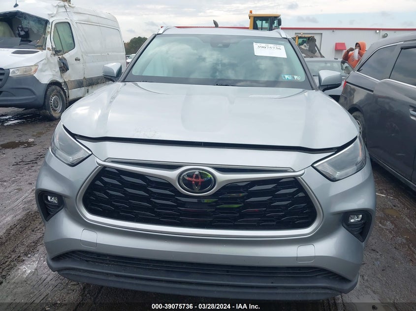 2021 TOYOTA HIGHLANDER VIN: 5TDHZRBH1MS089192