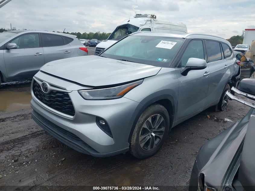 2021 TOYOTA HIGHLANDER VIN: 5TDHZRBH1MS089192