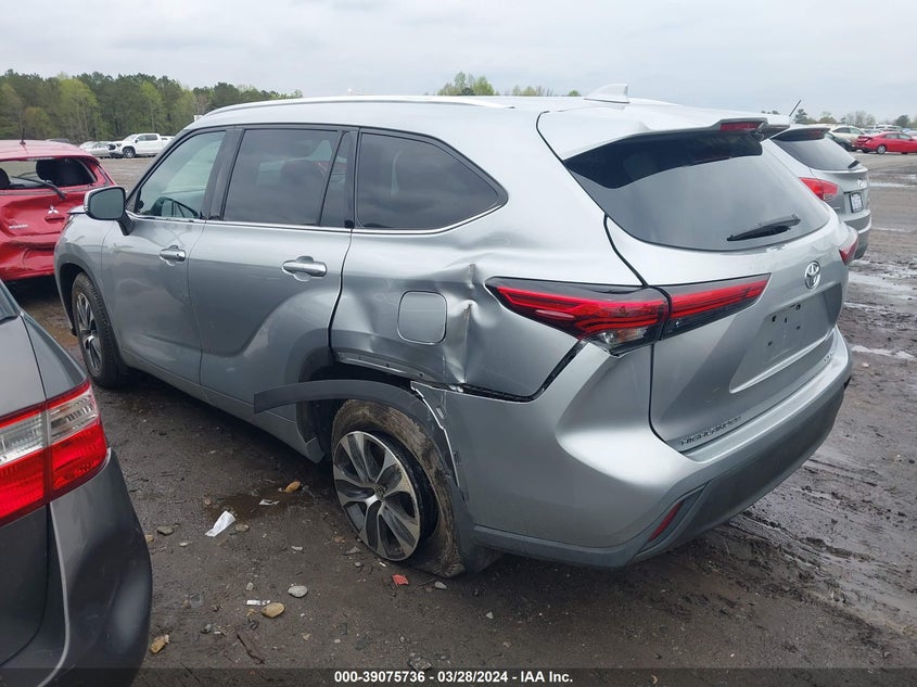 2021 TOYOTA HIGHLANDER VIN: 5TDHZRBH1MS089192