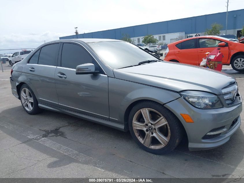 2011 Mercedes-Benz C 300 Luxury/Sport VIN: WDDGF5EB3BR158244 Lot: 39075791