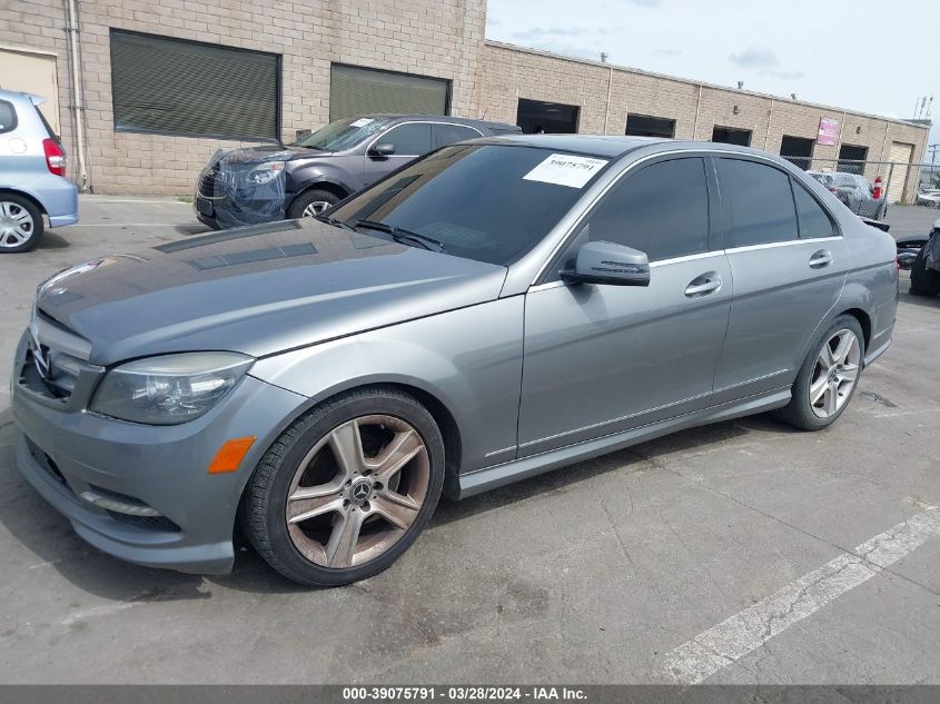 2011 Mercedes-Benz C 300 Luxury/Sport VIN: WDDGF5EB3BR158244 Lot: 39075791