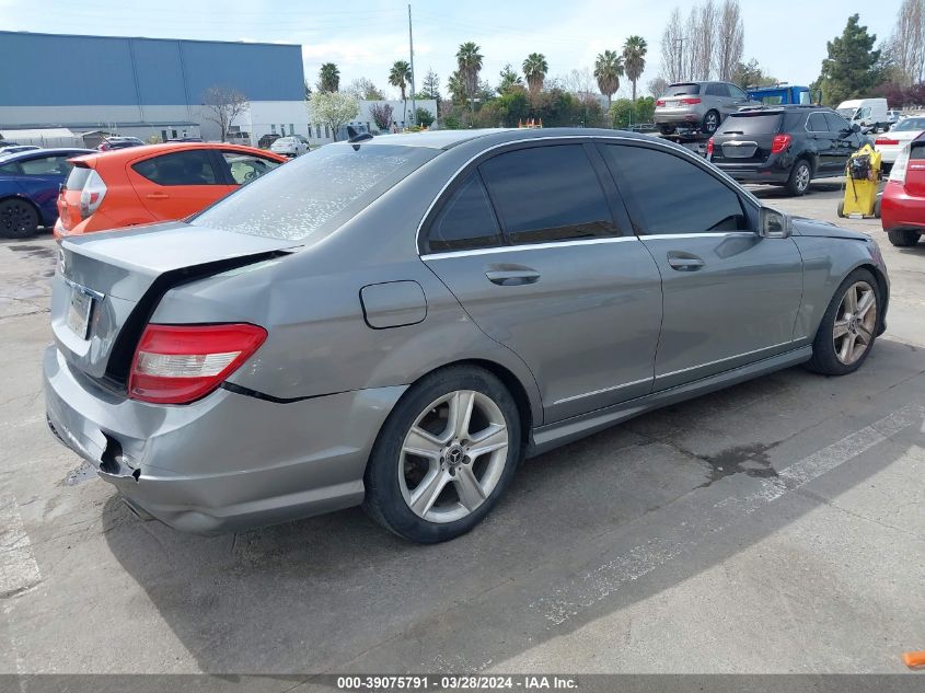 2011 Mercedes-Benz C 300 Luxury/Sport VIN: WDDGF5EB3BR158244 Lot: 39075791