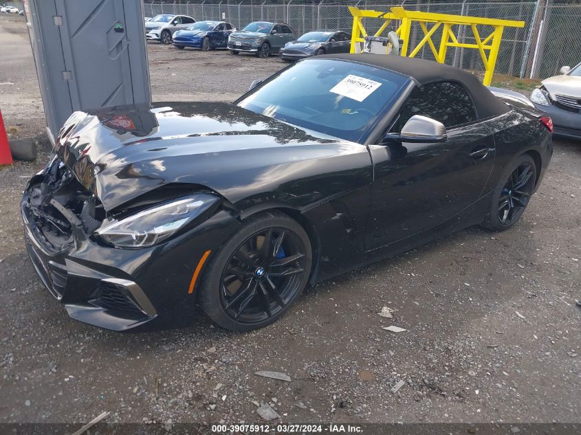 2020 BMW Z4 M40I VIN: WBAHF9C09LWW53670 Lot: 39075912