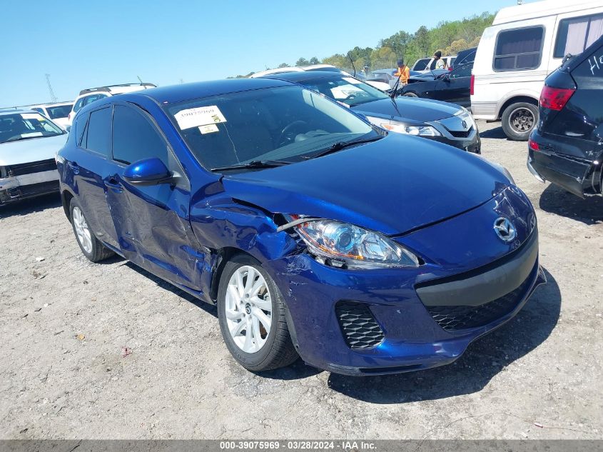 2013 Mazda Mazda3 I Touring VIN: JM1BL1L77D1724654 Lot: 39075969