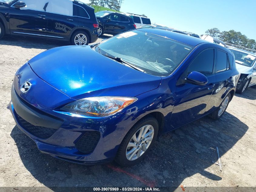 2013 Mazda Mazda3 I Touring VIN: JM1BL1L77D1724654 Lot: 39075969