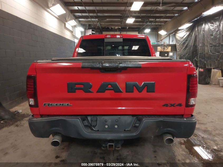 2017 Ram 1500 Rebel VIN: 1C6RR7YT8HS501682 Lot: 39075979