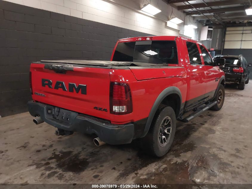 2017 Ram 1500 Rebel VIN: 1C6RR7YT8HS501682 Lot: 39075979