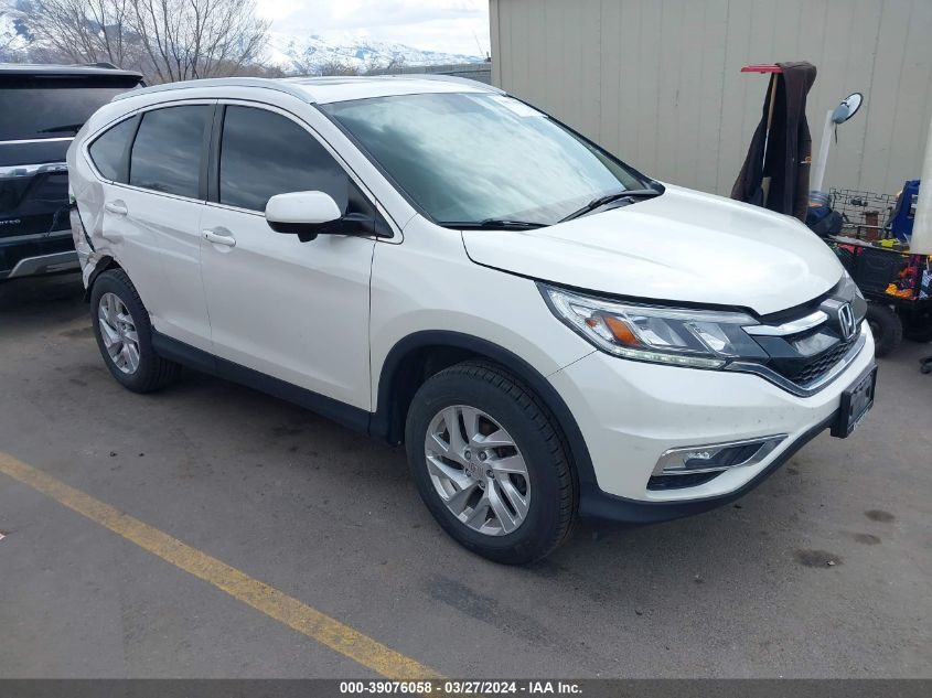 2015 Honda Cr-V Ex-L VIN: 5J6RM4H79FL045525 Lot: 39076058