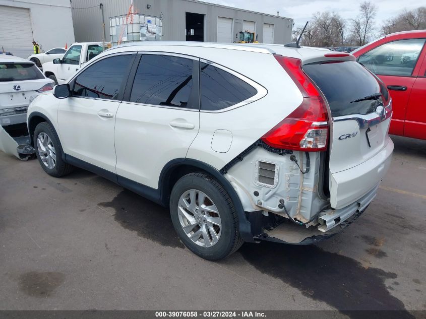 2015 Honda Cr-V Ex-L VIN: 5J6RM4H79FL045525 Lot: 39076058