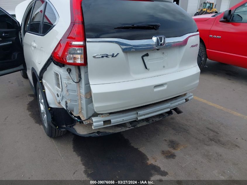 2015 Honda Cr-V Ex-L VIN: 5J6RM4H79FL045525 Lot: 39076058