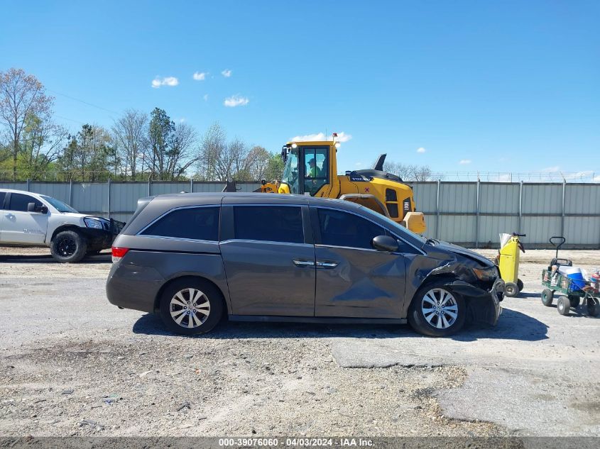 2015 Honda Odyssey Ex-L VIN: 5FNRL5H64FB009072 Lot: 39076060