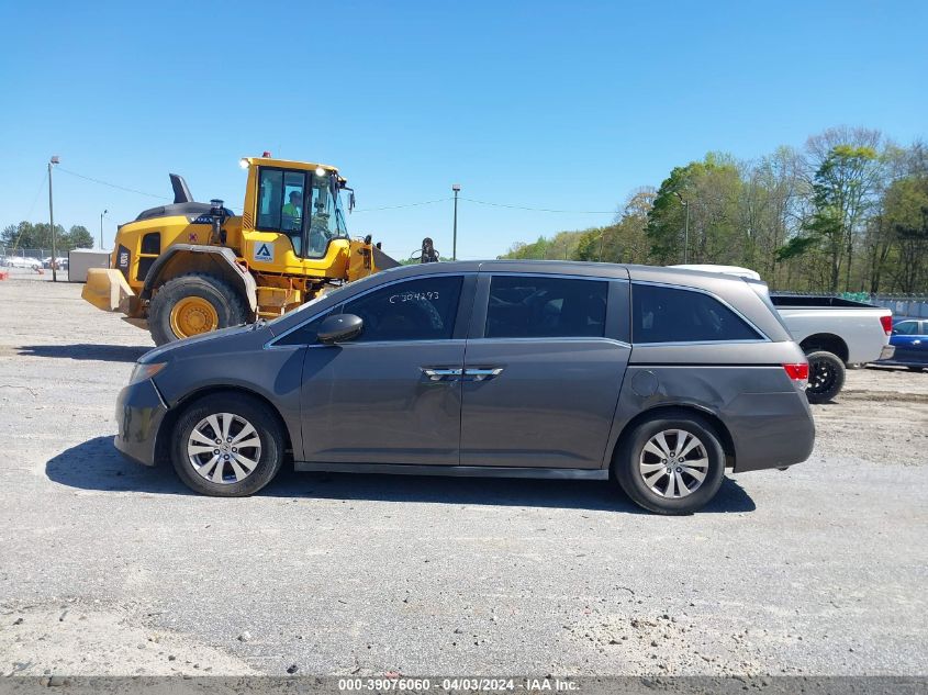 2015 Honda Odyssey Ex-L VIN: 5FNRL5H64FB009072 Lot: 39076060