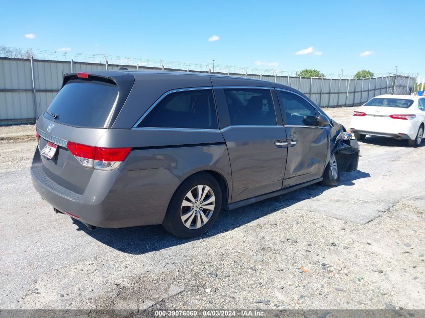 2015 Honda Odyssey Ex-L VIN: 5FNRL5H64FB009072 Lot: 39076060