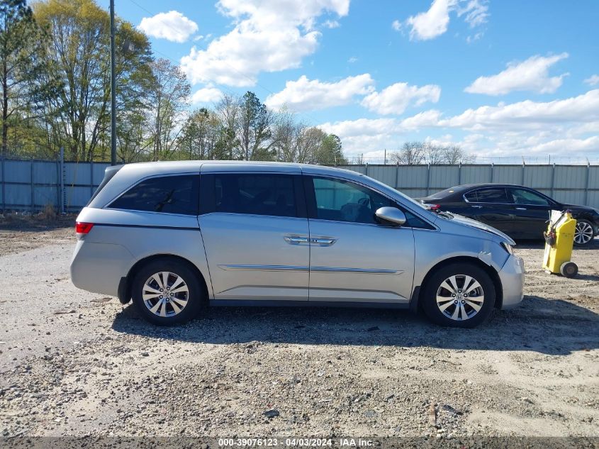 2015 Honda Odyssey Ex-L VIN: 5FNRL5H60FB022319 Lot: 39076123