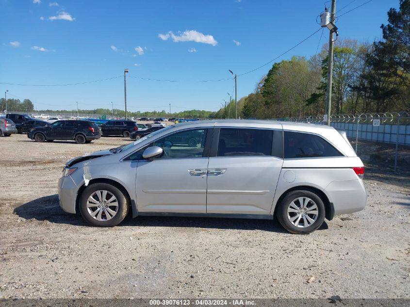 2015 Honda Odyssey Ex-L VIN: 5FNRL5H60FB022319 Lot: 39076123