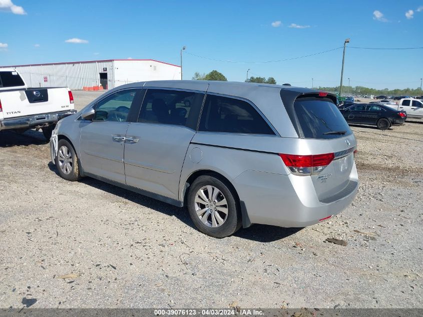 2015 Honda Odyssey Ex-L VIN: 5FNRL5H60FB022319 Lot: 39076123