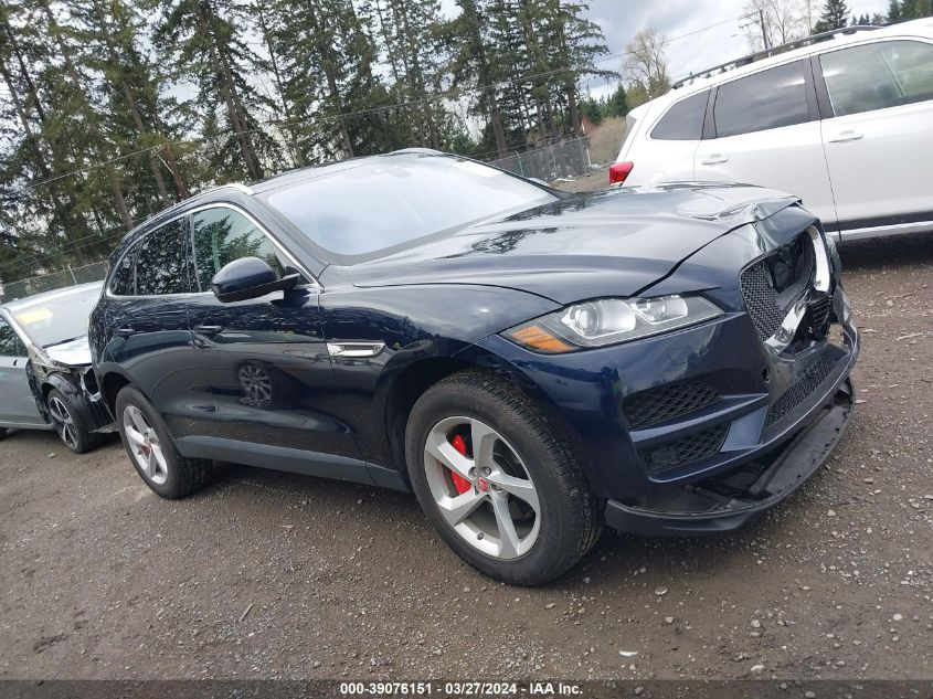 2020 Jaguar F-Pace Premium P250 Awd Automatic VIN: SADCJ2FX6LA648231 Lot: 39076151